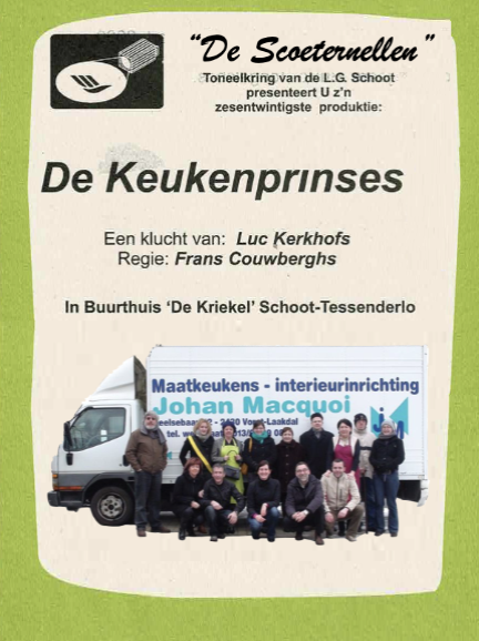 Affiche De keukenprinses